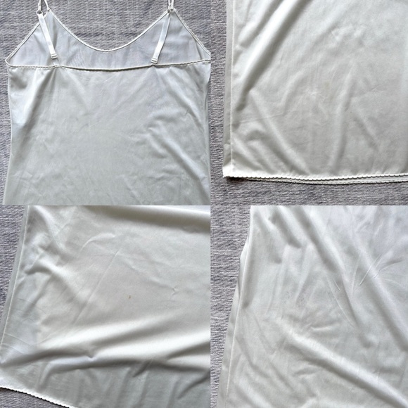 Cream Slip Dress - Picture 3 of 4